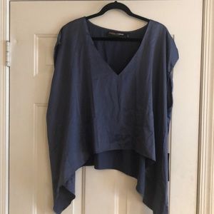 Blue Gabrielle Union: New York & Company top